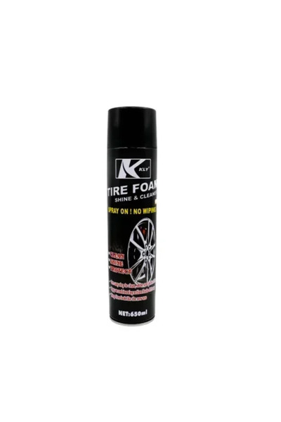 OEM Γυαλιστικός Αφρός Καθαρισμού Ελαστικών 650ml Q-8808