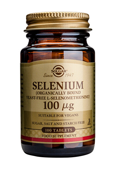 Solgar Selenium (Seleniu) 100ug 100tb