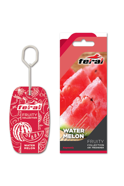 OEM Αρωματικό Αυτοκινήτου Κρεμαστό Feral Fruity Collection Watermelon 1 Τεμάχιο