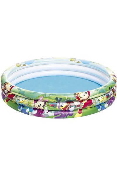BESTWAY Mickey Mouse Lisanslı Üç Halkalı Havuz / 122cm X 25cm