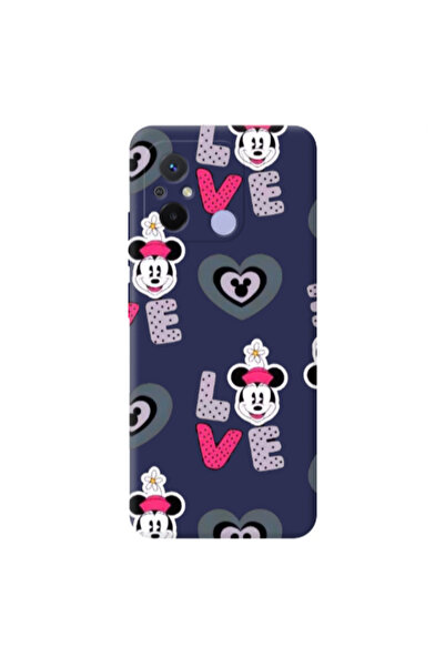 Other Xiaomi Redmi 12C Minnie Dark blue Colored Silicone TPU Θήκη