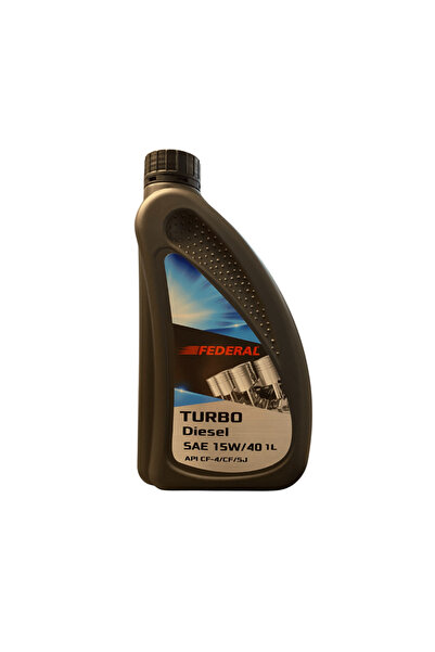 Federal Λιπαντικό Τούρμπο Ντίζελ 15W-40 1λτ