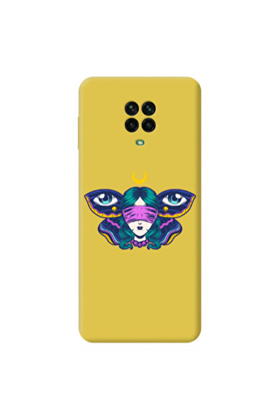 Other Xiaomi Redmi Note 9 Pro Eye in my ear Yellow Colored Silicone TPU Θήκη