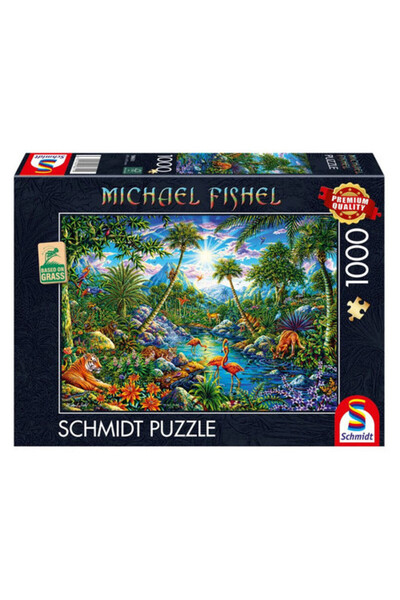 Schmidt Puzzle 1000 piese - Paradis insular, Michael Fischel (58611)