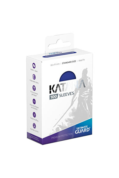 Ultimate Guard Sleeve-uri - Katana Standard Size (100) - Albastru