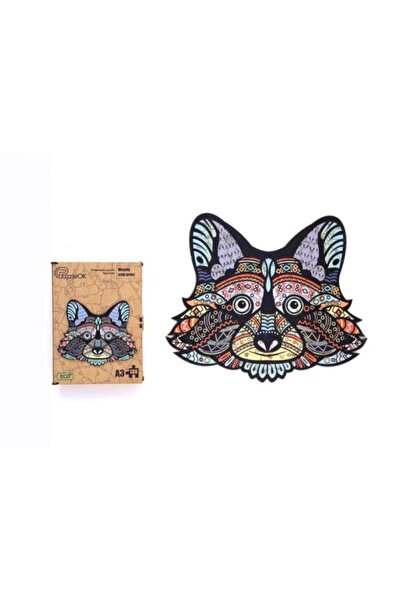 PuzzleOK Puzzle, Lemn, Multicolor