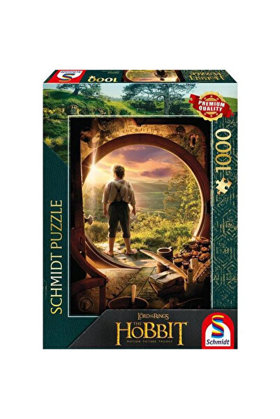 Schmidt Puzzle 1000 de piese - Hobbitul - Plecand de la Capatul Bagului
