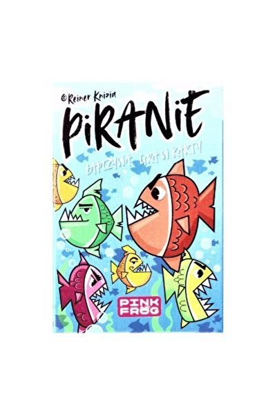OEM Joc de carti / card game Pink Frog Piranie, pentru 7+ ani, gameplay rapid...