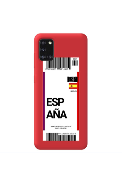 Other Samsung A41 Espana Arrival Red Colored Silicone TPU Θήκη