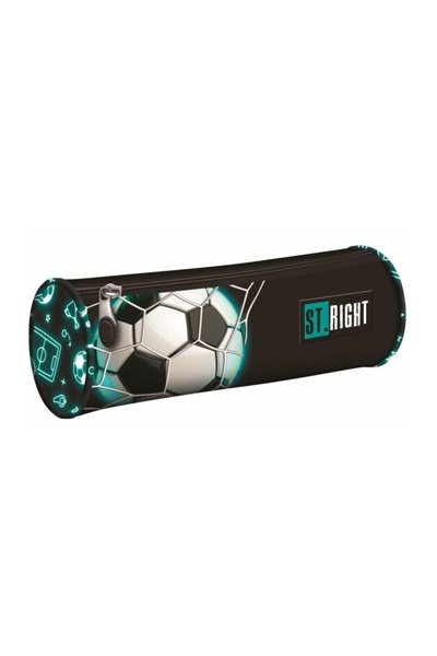 MC Micostore Penar neechipat Neon Football, 1 fermoar, negru, cilindric