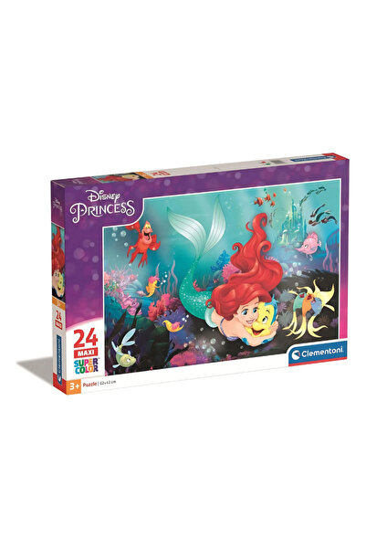 MC Micostore Puzzle carton 24 piese Maxi Mermaid, 24243, +3 ani