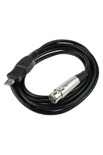 KEEPRO USB 2.0 to Cannon Xlr Microphone Cable USB Xlr Converter Cable 3m