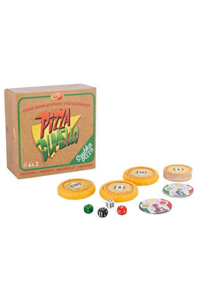 OEM Joc de reflexe cu Pizza Dumel - joc de rapiditate pentru 2-4 jucători 6+