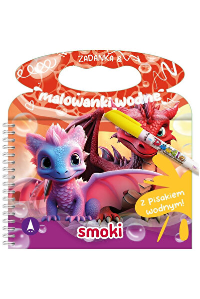 OEM Skrzat Zadanka, picturi acvatice cu dragoni, carte cu stilou cu apă.