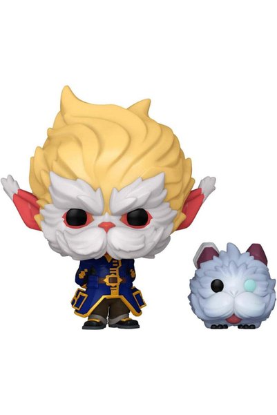 OEM Figurina Funko Pop TV, Arcane LoL, Heimerdinger with Poro, 10 cm