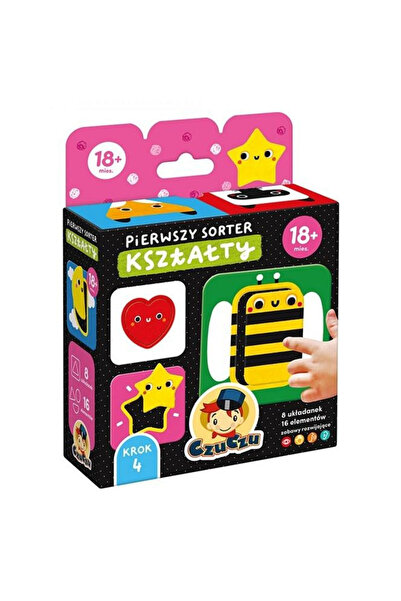 OEM CzuCzu Primul sortator de forme tip puzzle educativ pentru copii 18 luni+