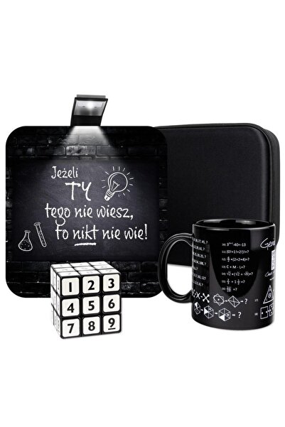 OEM Set Cadou „Genius” Froster: cană cu 34 de sarcini + cub Sudoku