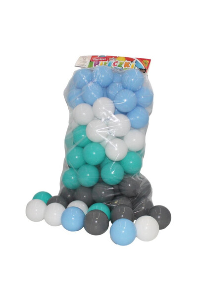 OEM Set de mingi de piscină din plastic Baczek 70mm, culori pastelate, 80 buc...