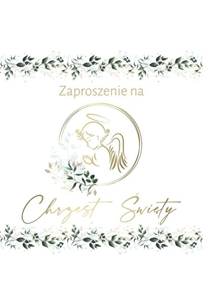 OEM Invitații stil Armin exclusive pentru botez 5 buc. (152×152)