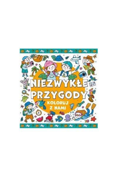 OEM Carte de colorat: Colorează cu noi extraordinare aventuri - Ibis Books