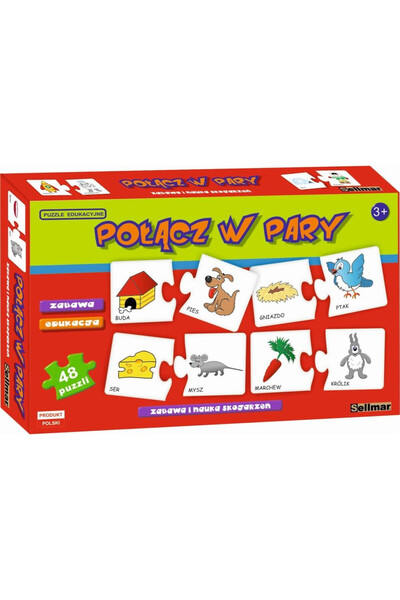 OEM Puzzle educativ. Potrivit pentru perechi, pentru copii 3+ - Sellmar, 25 d...