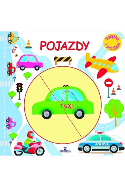 OEM Aristotel Carticica cartonata cu puzzle-uri Vehicule 8 pagini