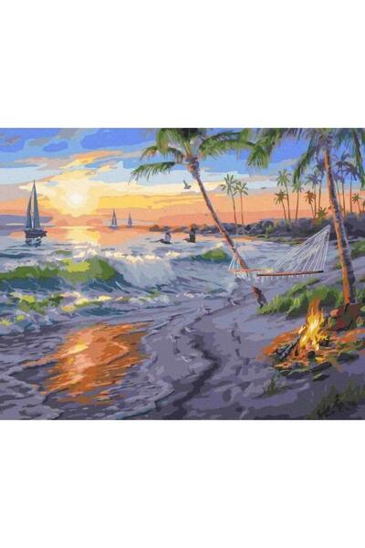 Twoje Hobby Set pictura pe numere Wypoczynek, panza 40x50 cm, motiv peisaj, M...