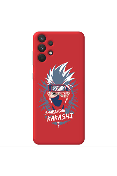 Other Samsung A32 4G Anime Mangoo Red Colored Silicone TPU Θήκη
