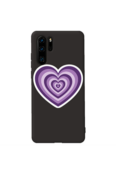 Other Huawei P30 Pro My Heart Is Yours 2 Black Colored Silicone TPU Θήκη