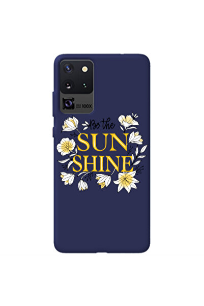 Other Samsung S20 Ultra Sun Shine Dark blue Colored Silicone TPU Θήκη