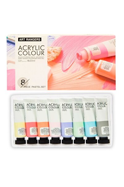 MC Micostore Culori acrilice Magi-Wap Art Rangers, 8 culori x 22ml, culori pa...