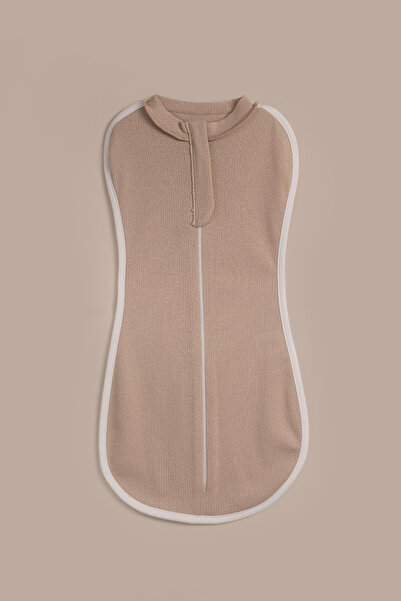 VAUVA 100% Cotton Breathable Baby Swaddle Sleeping Bag with Zipper