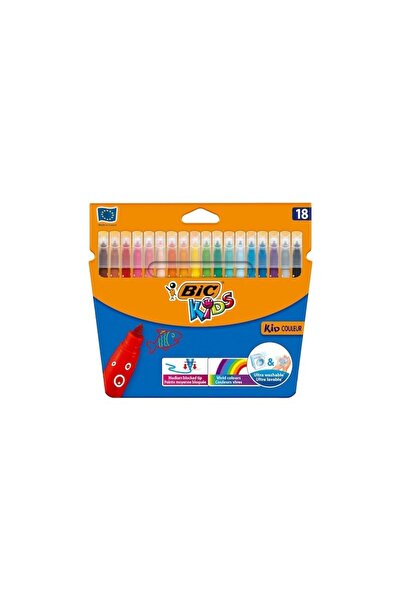 MC Micostore Kids Kid Couleur 937508 colored markers, 18 colors, ultra-washab...