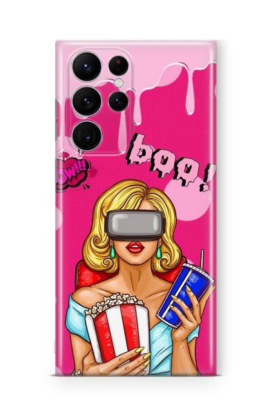lelia Samsung Galaxy S23 Ultra Compatible Printed Transparent Phone Case |   ...