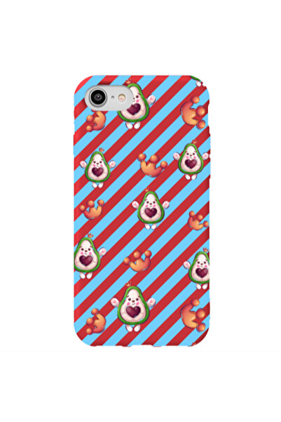 Other Apple iPhone 7 king avocado Red Colored Silicone TPU Θήκη