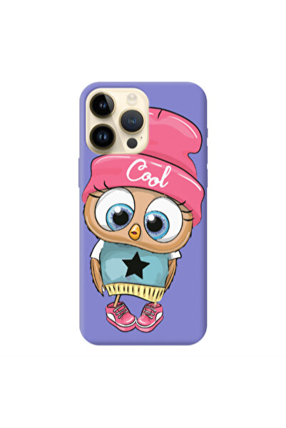 Other Apple iPhone 13 Pro Max Cool Star Purple Colored Silicone TPU Θήκη