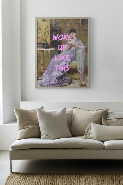 INNOVI Woke up like this Poster