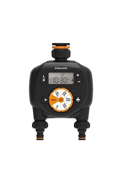 FiSKARS 1054792 Sulama Saati Çift Çıkışlı