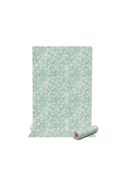 NEXTLY Rolă de tapet autoadeziv cu aspect de marmură verde, 120x300 cm, imper...