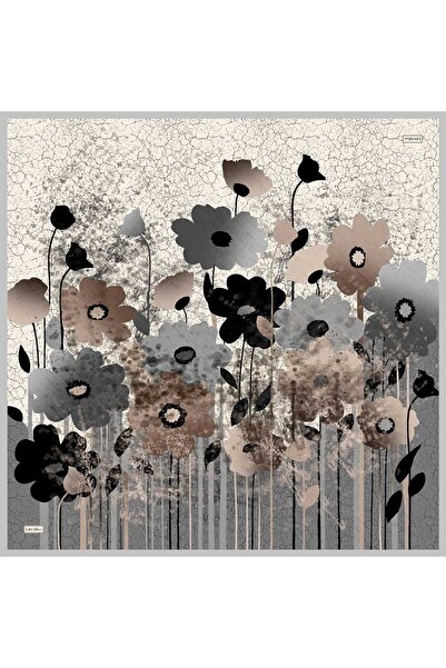 Levidor Cream Shade Garden Twill Silk Scarf