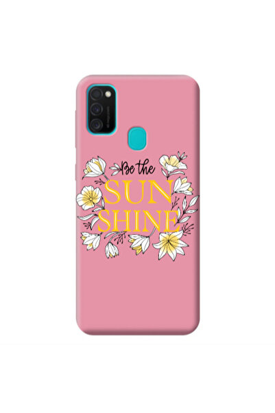 Other Samsung M21 Sun Shine Pink Colored Silicone TPU Θήκη