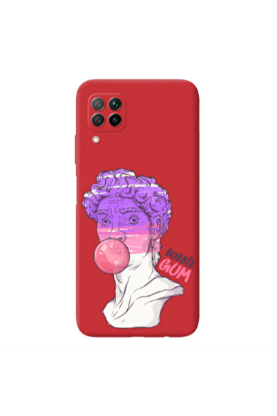 Other Huawei P40 Lite Pin Bubble Red Colored Silicone TPU Θήκη