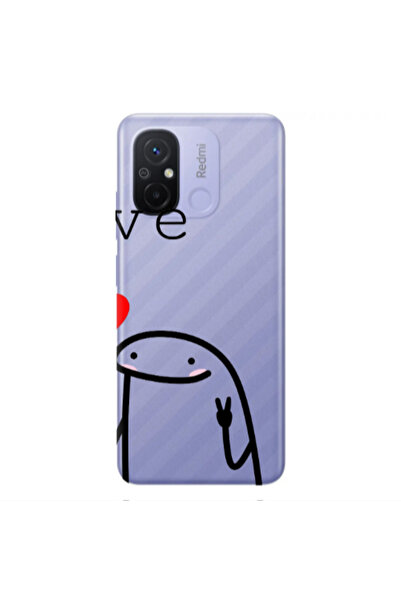Other Xiaomi Redmi 12C Love 2 Transparent Silicone TPU Θήκη