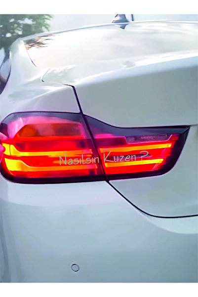 NET REKLAM Nasılsın Kuzen Rear Headlight Stop Sticker 13 cm Auto Vehicle Stop...