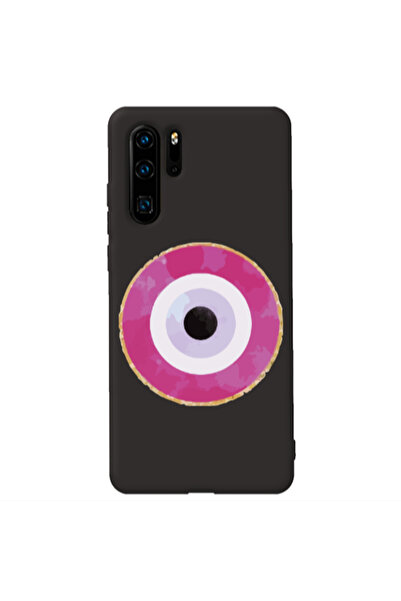 Other Huawei P30 Pro Evil eye bead 2 Black Colored Silicone TPU Θήκη
