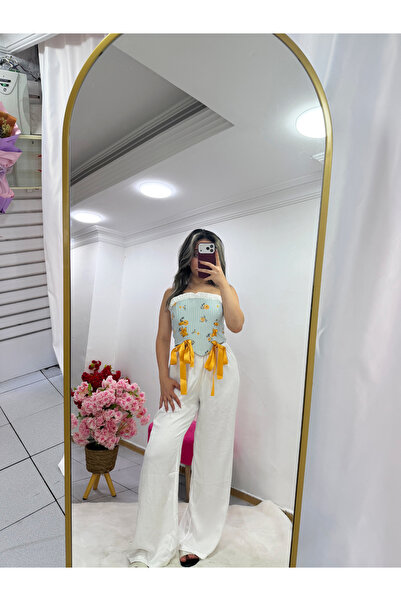 Wenya Butik Bağcık Detaylı Korse