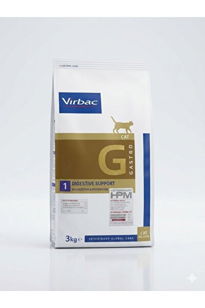 Virbac Veterinary HPM Diets Cat Digestive Support 1 (G1) Gastrointestinal Sin...