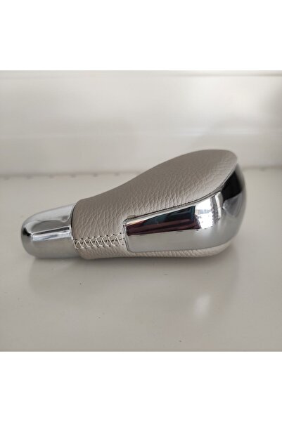 STİLİX GARAGE Renault Fluence Automatic Gear Shift Knob Beige Leather