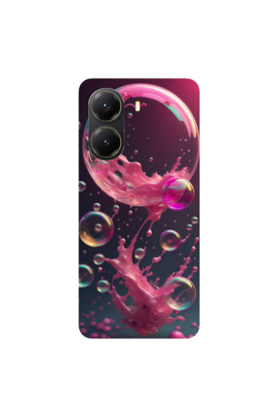 Other Xiaomi Poco X7 Pro Pink balloon Transparent Silicone TPU Θήκη