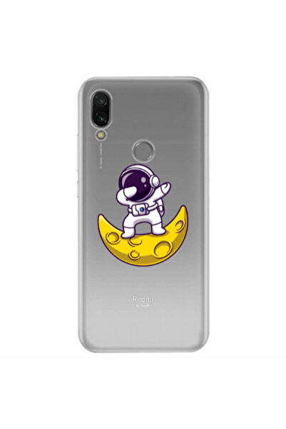 Other Xiaomi Redmi Note 7 Astronaut on the moon Transparent Silicone TPU Θήκη